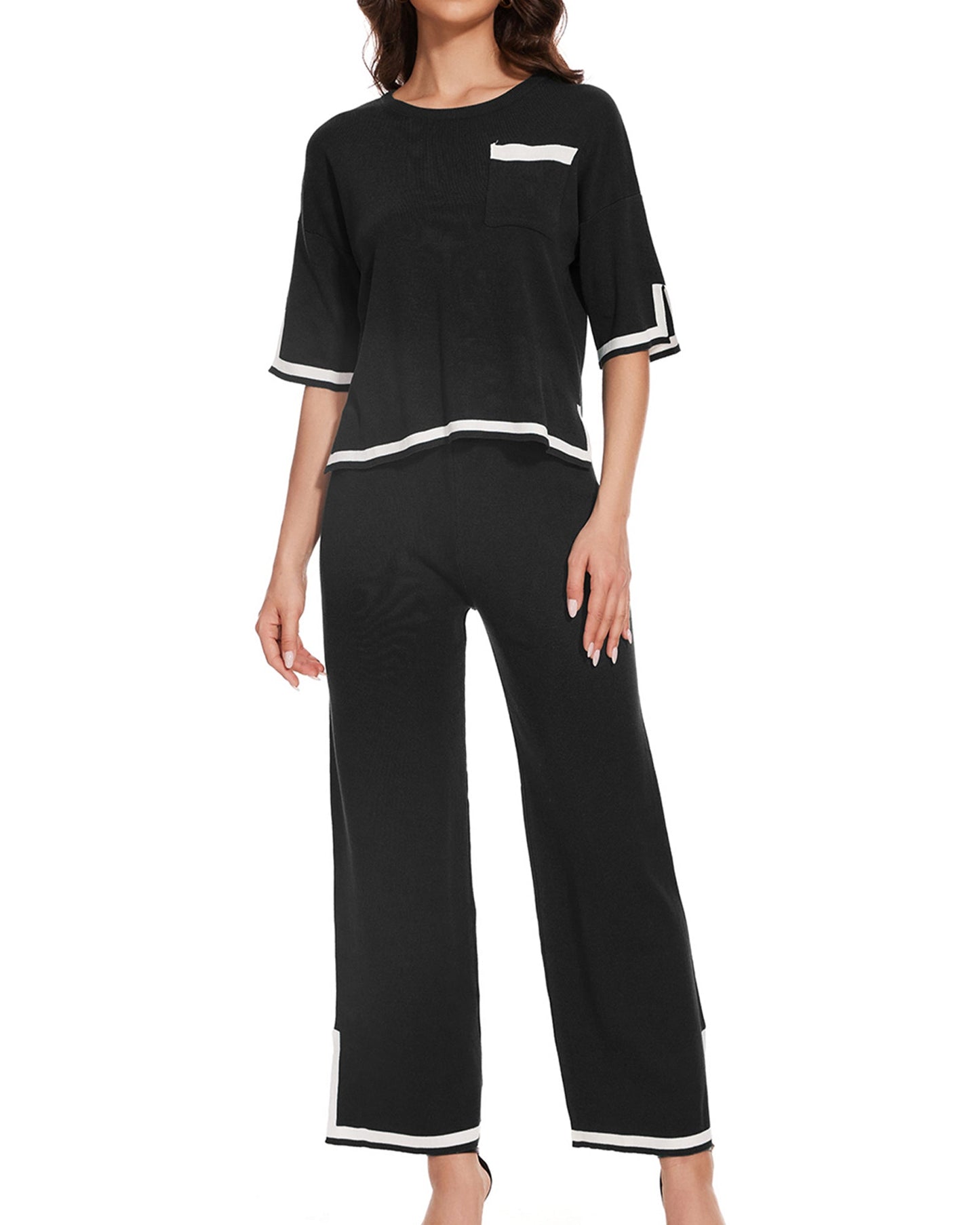 Conjunto de Suéter sin Mangas para Mujer