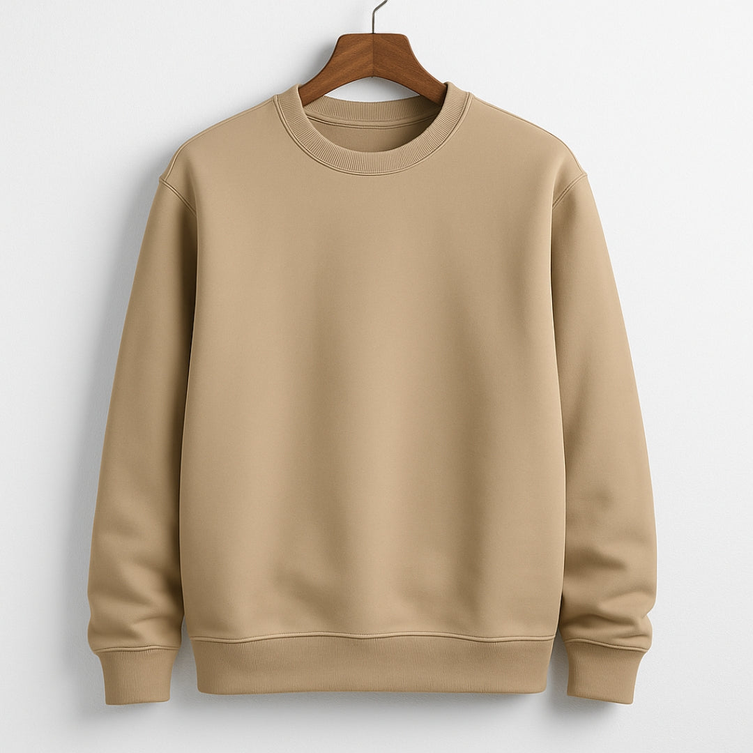 Sudadera Caramelo Hombre de Algodón Suave