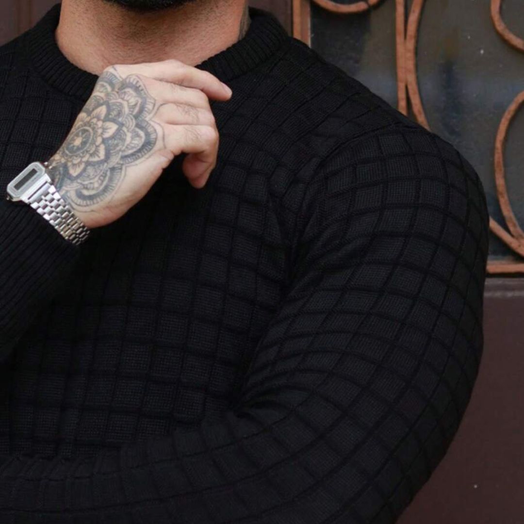 Jersey de Punto Hombre Estilo Versátil y Atemporal