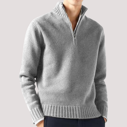 Jersey de Punto Cuello Alto – Moda Otoño Invierno