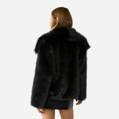 Chaqueta de Pelo Vegano Juliette para Invierno