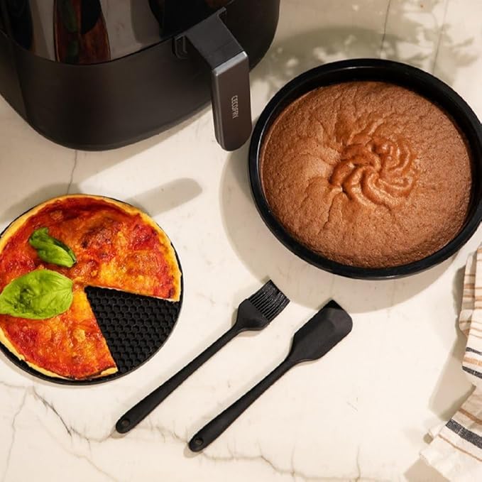 Freidora de Aire Bombastik 6000 6L 1700W – Tecnología PerfectCook, 12 Programas, Control Táctil, Temperatura y Tiempo Ajustables