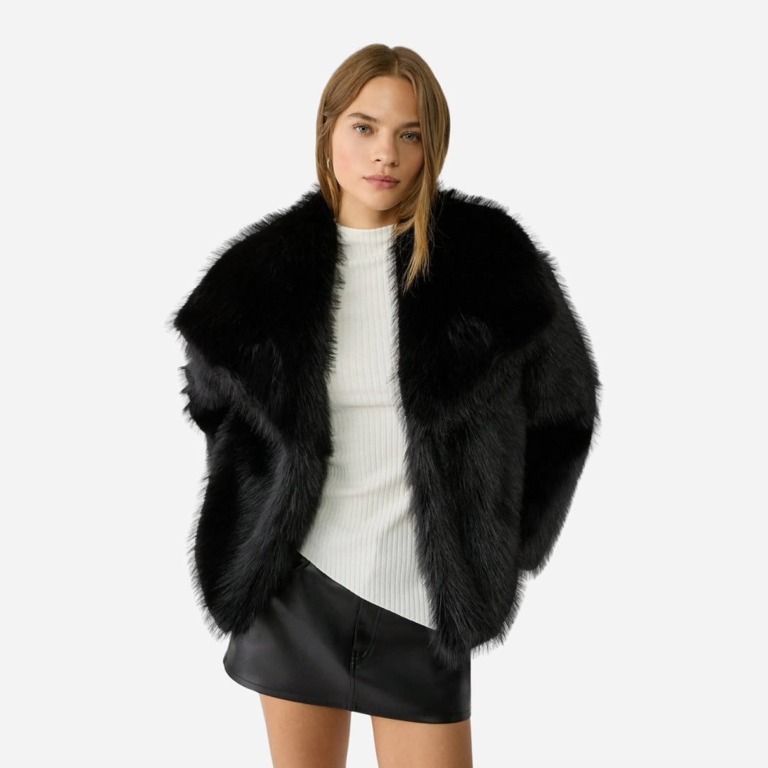Chaqueta de Pelo Vegano Juliette para Invierno