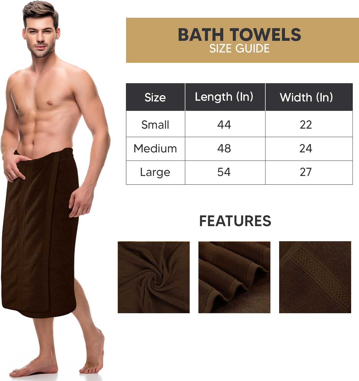 Toallas Utopia -  Juego de 10 Toallas de Baño Premium
