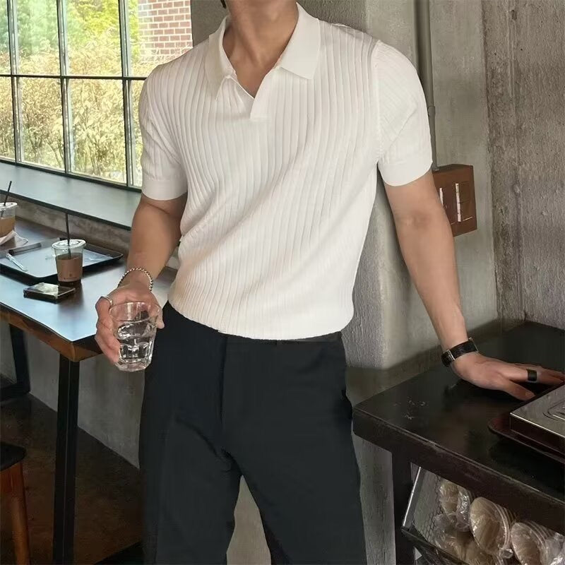 Camiseta Casual Hombre Chuncheon – Estilo Moderno y Versátil