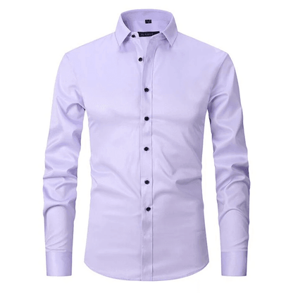 Camisa Antiarrugas Hombre – Estilo Slim y Moderno