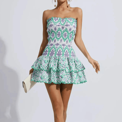 Vestido de Verano Musgo – Moda Femenina Casual y Sofisticada