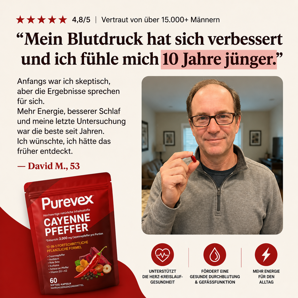 Purevex Cayennepfeffer-Kapseln
