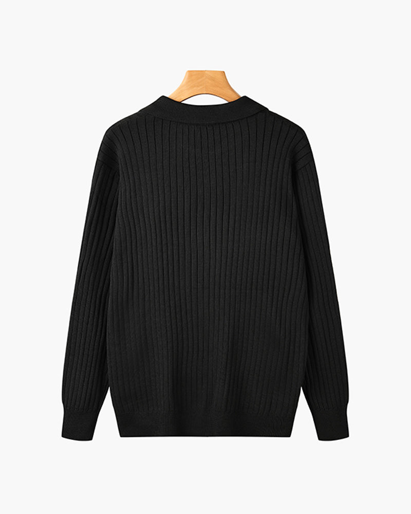 Sweater Marbella Hombre – Estilo Old Money y Elegancia Casual