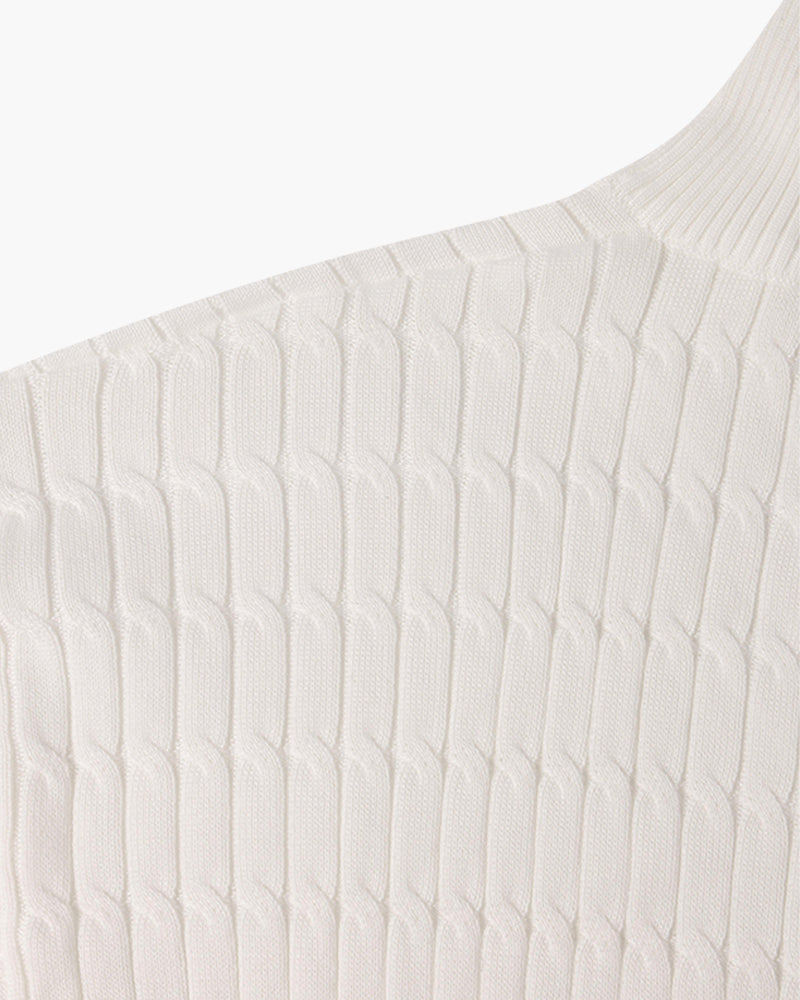 Suéter Elegante con Medio Cierre – Ropa de Hombre