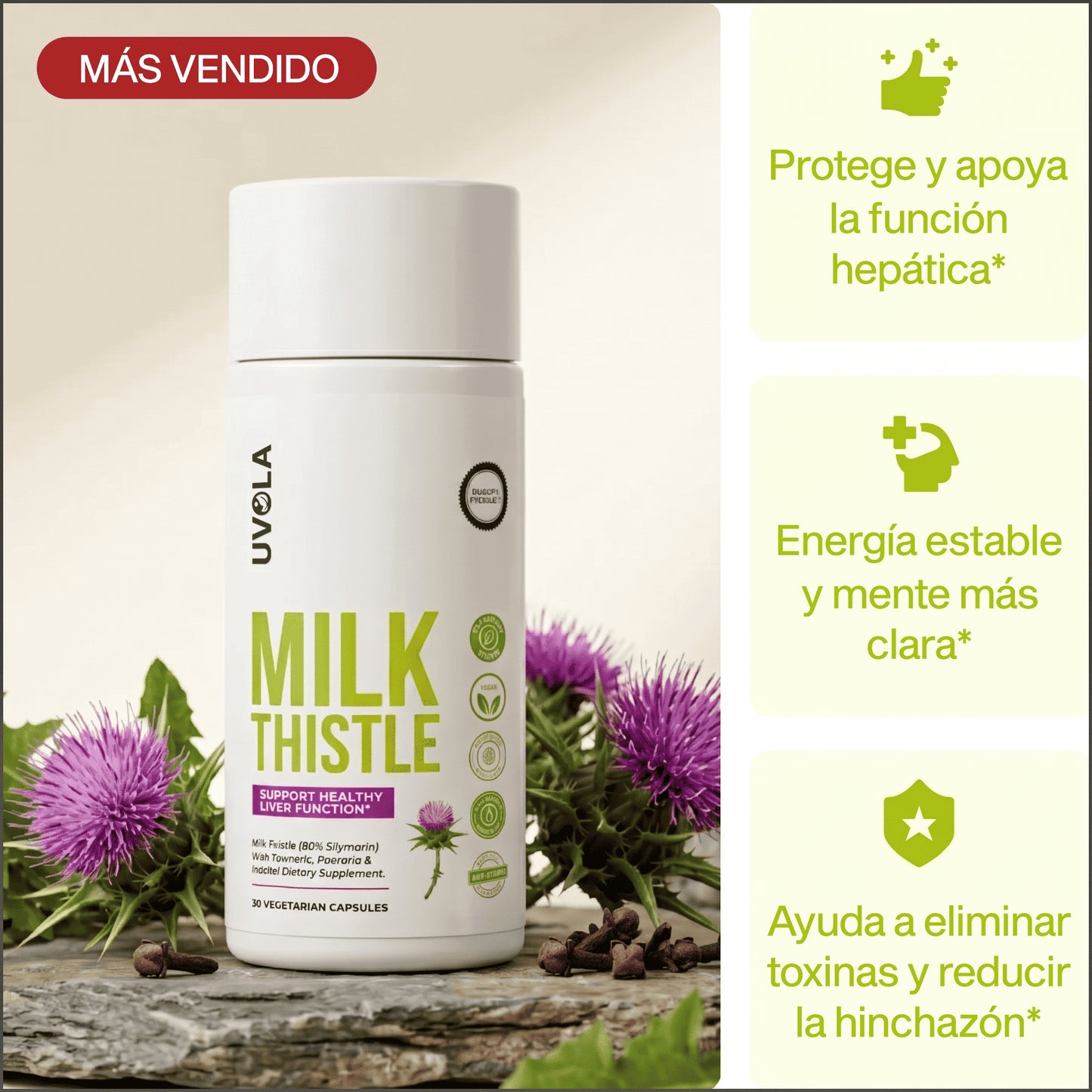 Uvola - Milk Thistle Liver Support